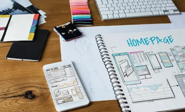 web-template-layout-draft- ホームページ設計のポイント